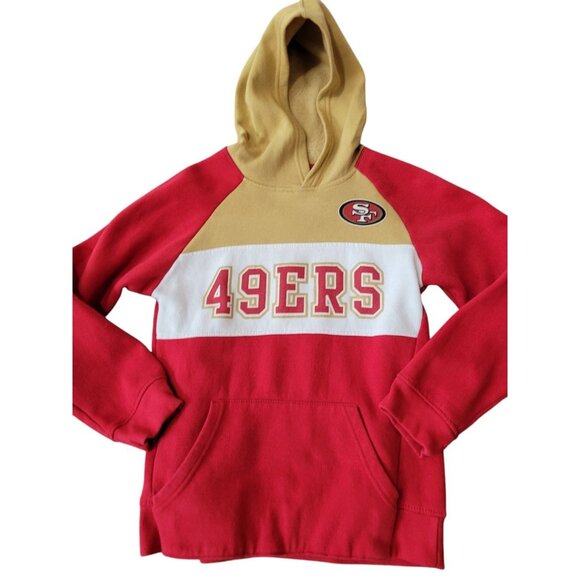 NFL Other - San Francisco 49ers Hoodie Sweatshirt Youth Medium Red NFL Team Apparel